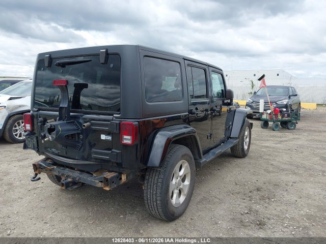 12628403 :رقم المزاد ، 1C4BJWEG8GL126047 vin ، 2016 Jeep Wrangler Unlimited Sahara مزاد بيع