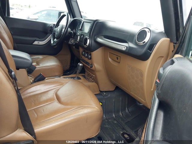 12628403 :رقم المزاد ، 1C4BJWEG8GL126047 vin ، 2016 Jeep Wrangler Unlimited Sahara مزاد بيع