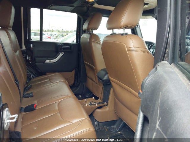 12628403 :رقم المزاد ، 1C4BJWEG8GL126047 vin ، 2016 Jeep Wrangler Unlimited Sahara مزاد بيع