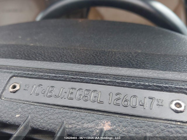 12628403 :رقم المزاد ، 1C4BJWEG8GL126047 vin ، 2016 Jeep Wrangler Unlimited Sahara مزاد بيع