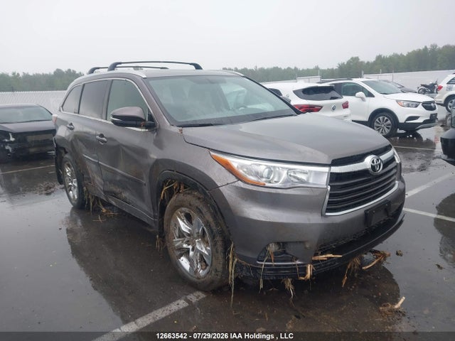 Toyota Highlander Limited 2015 5TDDKRFHXFS217574 главное изображение