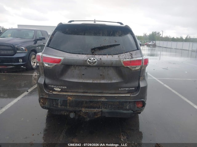 Toyota Highlander Limited 2015 5TDDKRFHXFS217574 Image 15
