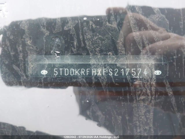 Toyota Highlander Limited 2015 5TDDKRFHXFS217574 Image 16