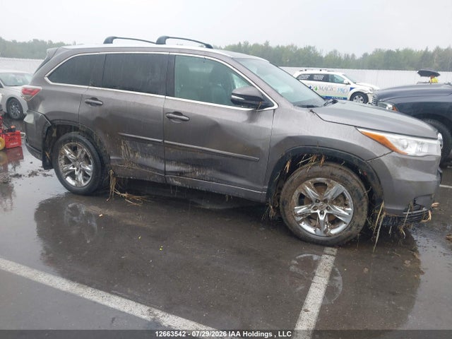 Toyota Highlander Limited 2015 5TDDKRFHXFS217574 Image 6