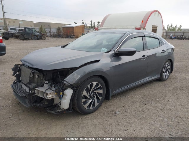 2018 Honda Civic Lx მანქანა იყიდება აუქციონზე, vin: SHHFK7H24JU300371, აუქციონის ნომერი: 12680012