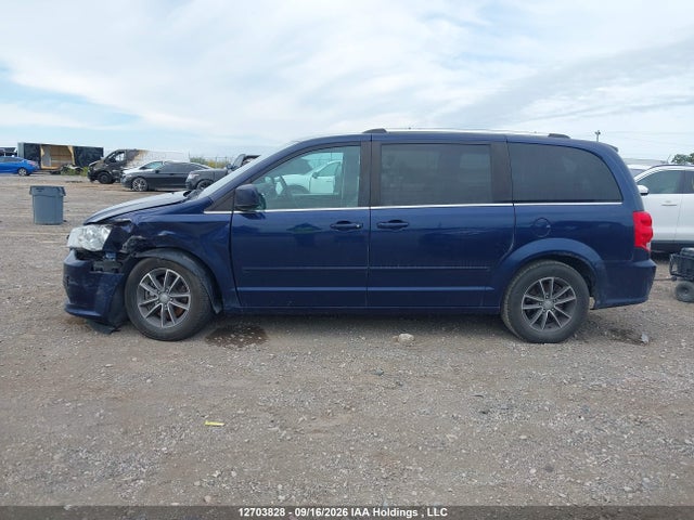 12703828 :رقم المزاد ، 2C4RDGBG9HR772187 vin ، 2017 Dodge Grand Caravan Cvp/sxt مزاد بيع