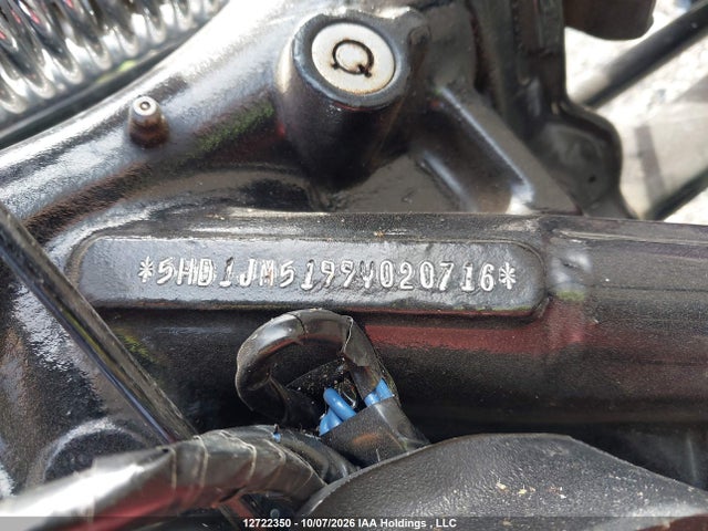 2009 Harley-davidson Flstsb მანქანა იყიდება აუქციონზე, vin: 5HD1JM5199Y020716, აუქციონის ნომერი: 12722350
