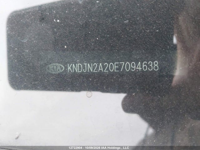 12722904 :رقم المزاد ، KNDJN2A20E7094638 vin ، 2014 Kia Soul Lx/lx+ مزاد بيع