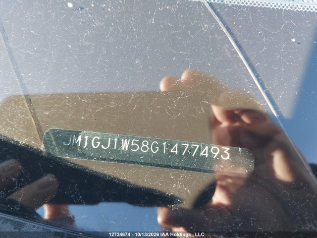 Aukcja sprzedaży 2016 Mazda Mazda6 Gt, vin: JM1GJ1W58G1477493, numer aukcji: 12724674