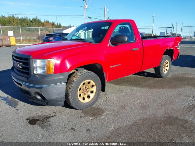 12727943 :رقم المزاد ، 1GTPCTEX8AZ254548 vin ، 2010 Gmc Sierra 1500 Wt مزاد بيع