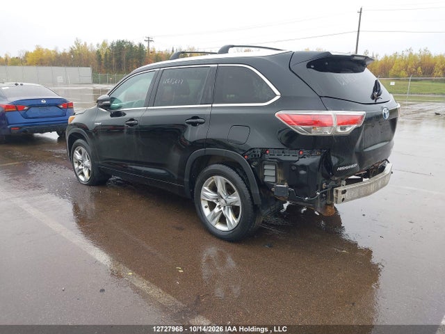 Toyota Highlander Hybrid Limited 2014 5TDDCRFH2ES005019 Image 3