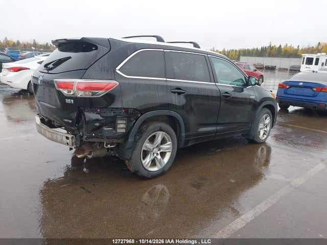 Toyota Highlander Hybrid Limited 2014 5TDDCRFH2ES005019 Image 4