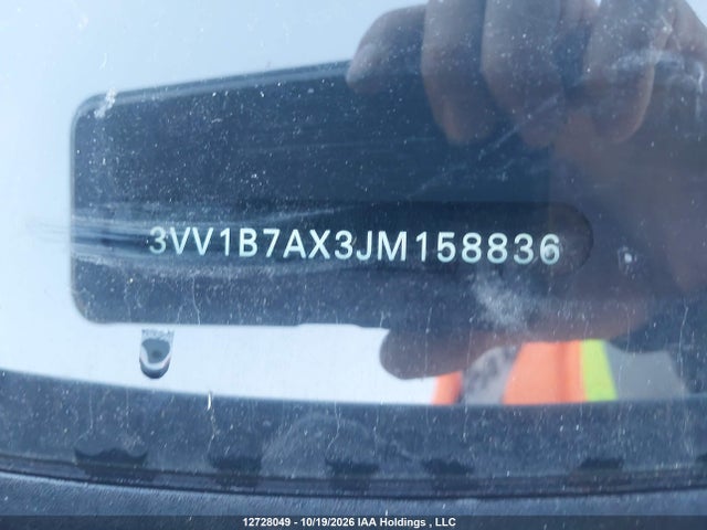Продаж на аукціоні авто 2018 Volkswagen Tiguan Trendline, vin: 3VV1B7AX3JM158836, номер лоту: 12728049