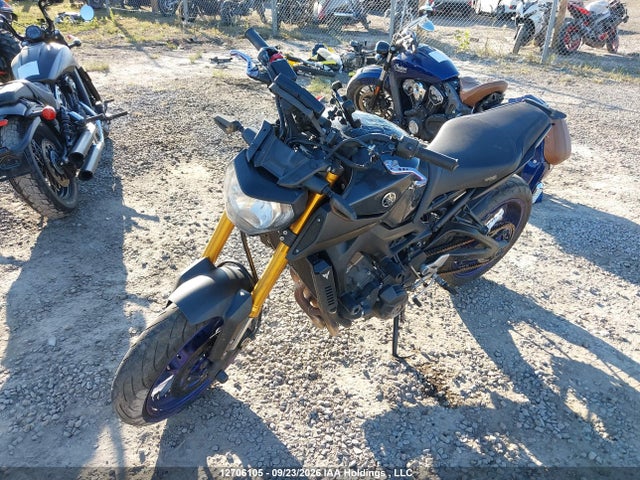 12706105 :رقم المزاد ، JYARN33N5EA000817 vin ، 2014 Yamaha Fz09 مزاد بيع