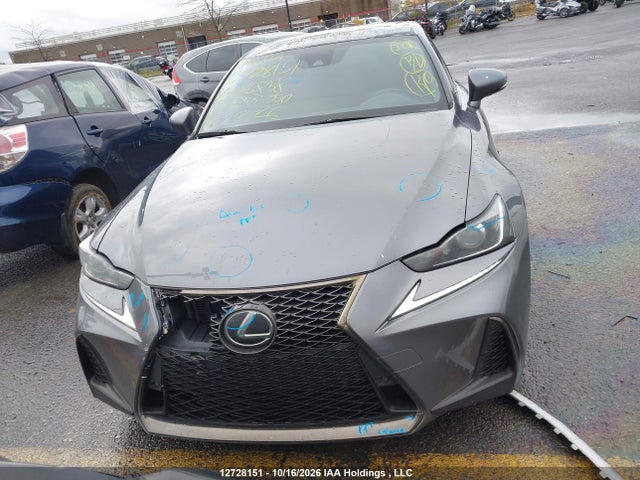 12728151 :رقم المزاد ، JTHCZ1D28K5016858 vin ، 2019 Lexus Is 350 مزاد بيع
