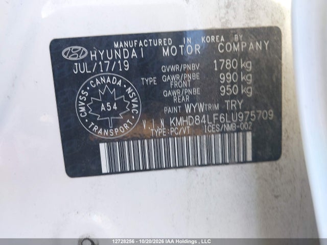 Hyundai Elantra Sel/value/limited 2020 KMHD84LF6LU975709 Image 9