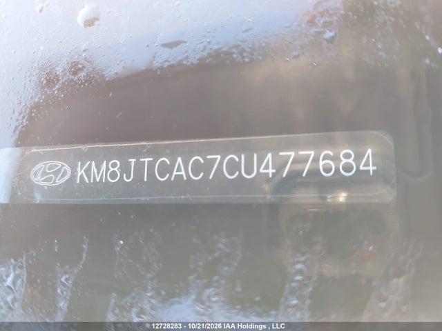 Продаж на аукціоні авто 2012 Hyundai Tucson Gl, vin: KM8JTCAC7CU477684, номер лоту: 12728283