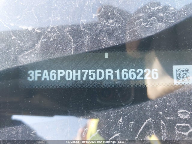 12728543 :رقم المزاد ، 3FA6P0H75DR166226 vin ، 2013 Ford Fusion Se مزاد بيع
