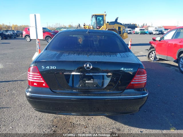 12728552 :رقم المزاد ، WDBNF83J86A466140 vin ، 2006 Mercedes-benz S 430 4matic مزاد بيع