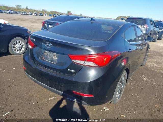 KMHDH4AH8EU119383 Hyundai Elantra Limited