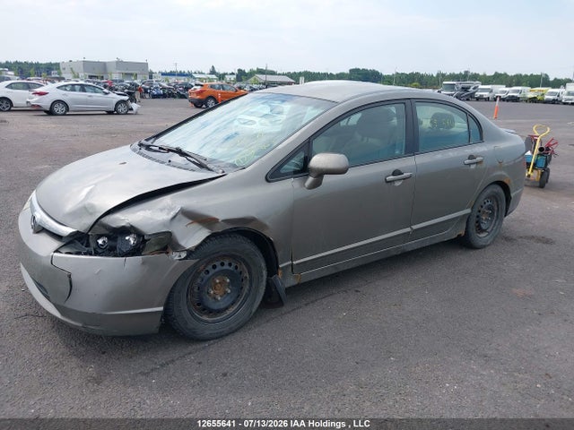 Aukcja sprzedaży 2008 Honda Civic Lx, vin: 2HGFA15538H024870, numer aukcji: 12655641