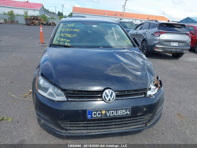 2016 Volkswagen Golf 1.8 Tsi Comfortline/1.8 Tsi Highline/1.8 Tsi Trendline მანქანა იყიდება აუქციონზე, vin: 3VW217AU0GM043967, აუქციონის ნომერი: 12682066