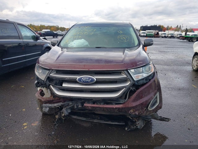 12717524 :رقم المزاد ، 2FMPK4J8XJBB45952 vin ، 2018 Ford Edge Sel مزاد بيع