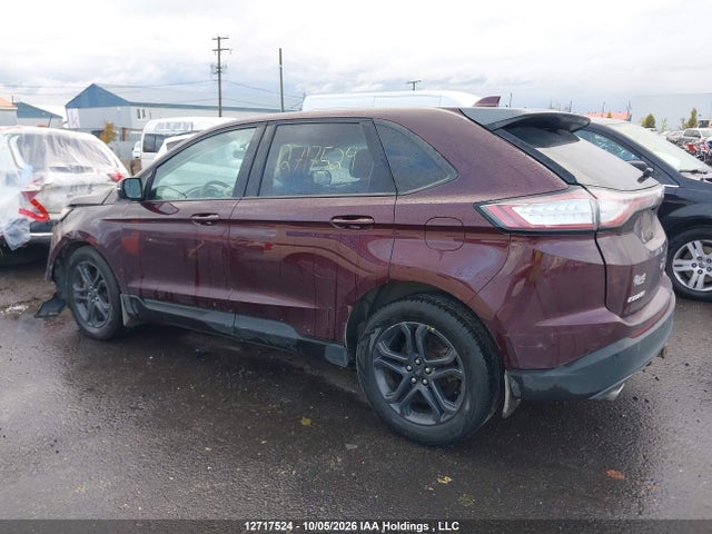 12717524 :رقم المزاد ، 2FMPK4J8XJBB45952 vin ، 2018 Ford Edge Sel مزاد بيع
