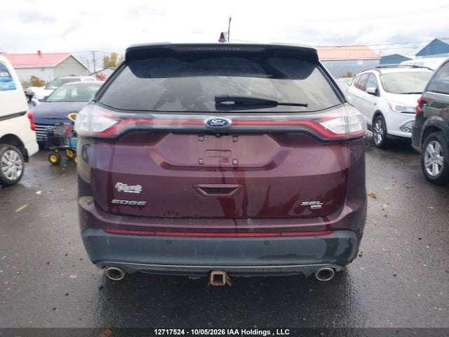 12717524 :رقم المزاد ، 2FMPK4J8XJBB45952 vin ، 2018 Ford Edge Sel مزاد بيع