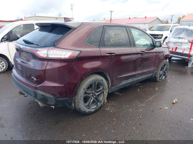 12717524 :رقم المزاد ، 2FMPK4J8XJBB45952 vin ، 2018 Ford Edge Sel مزاد بيع