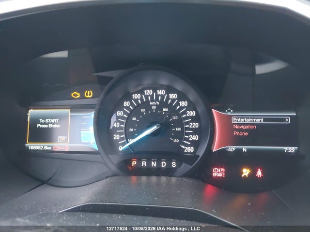 12717524 :رقم المزاد ، 2FMPK4J8XJBB45952 vin ، 2018 Ford Edge Sel مزاد بيع