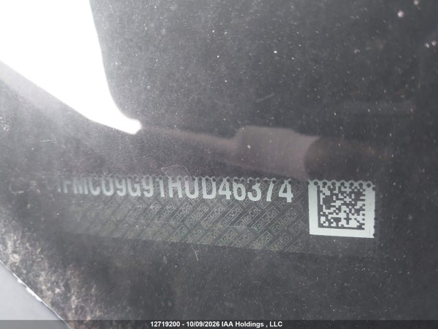 12719200 :رقم المزاد ، 1FMCU9G91HUD46374 vin ، 2017 Ford Escape Se مزاد بيع