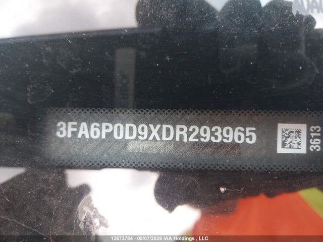 12673784 :رقم المزاد ، 3FA6P0D9XDR293965 vin ، 2013 Ford Fusion Titanium مزاد بيع
