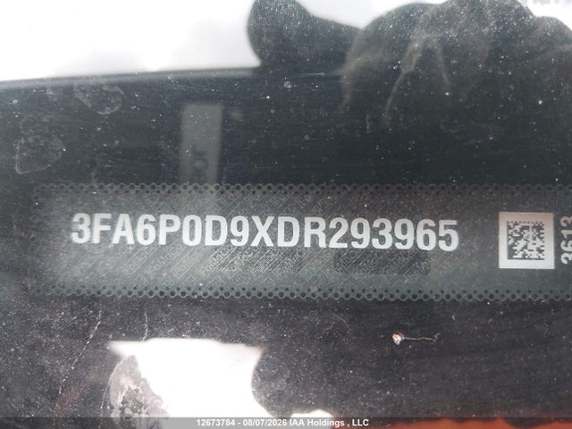 12673784 :رقم المزاد ، 3FA6P0D9XDR293965 vin ، 2013 Ford Fusion Titanium مزاد بيع