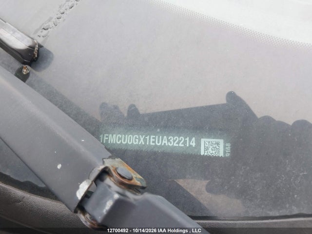 12700492 :رقم المزاد ، 1FMCU0GX1EUA32214 vin ، 2014 Ford Escape Se مزاد بيع