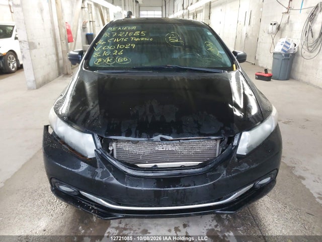 2014 Honda Civic Touring მანქანა იყიდება აუქციონზე, vin: 2HGFB2F74EH001029, აუქციონის ნომერი: 12721085
