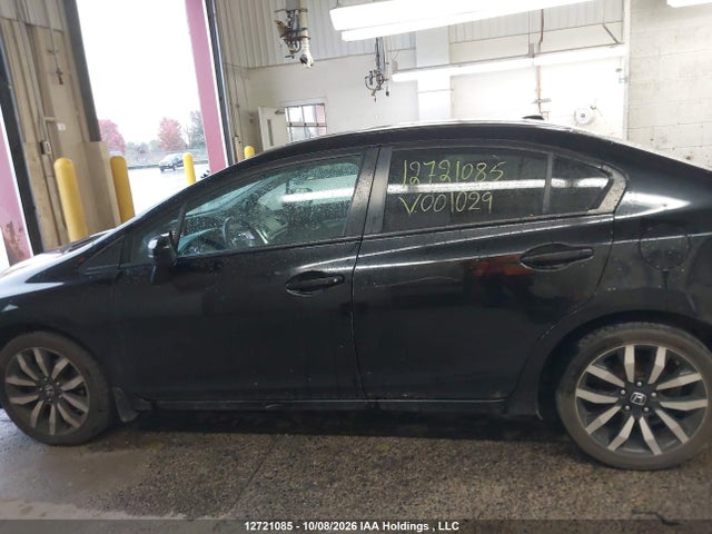 2014 Honda Civic Touring მანქანა იყიდება აუქციონზე, vin: 2HGFB2F74EH001029, აუქციონის ნომერი: 12721085