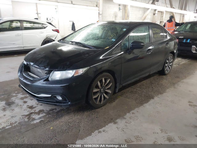 2014 Honda Civic Touring მანქანა იყიდება აუქციონზე, vin: 2HGFB2F74EH001029, აუქციონის ნომერი: 12721085