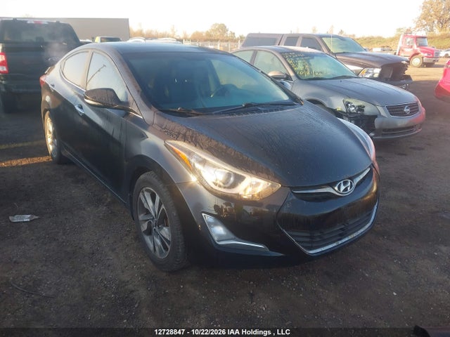 12728847 :رقم المزاد ، KMHDH4AHXGU554554 vin ، 2016 Hyundai Elantra Limited مزاد بيع