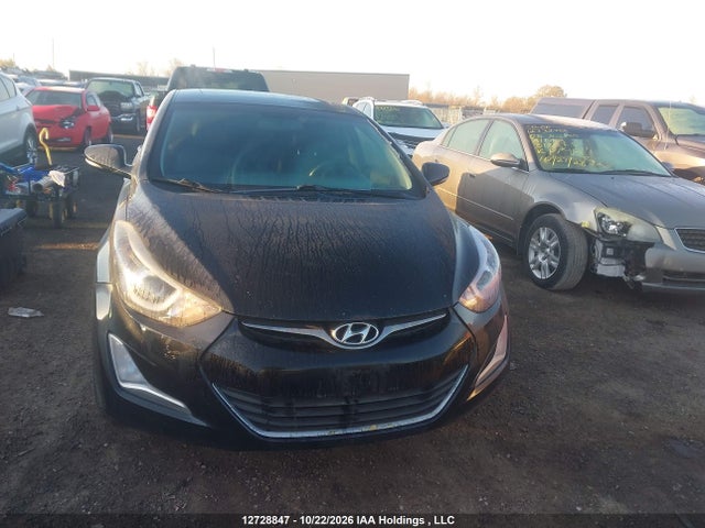 12728847 :رقم المزاد ، KMHDH4AHXGU554554 vin ، 2016 Hyundai Elantra Limited مزاد بيع