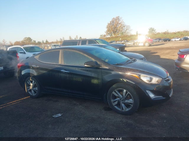 12728847 :رقم المزاد ، KMHDH4AHXGU554554 vin ، 2016 Hyundai Elantra Limited مزاد بيع
