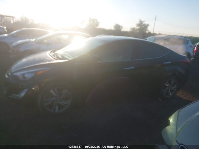 12728847 :رقم المزاد ، KMHDH4AHXGU554554 vin ، 2016 Hyundai Elantra Limited مزاد بيع