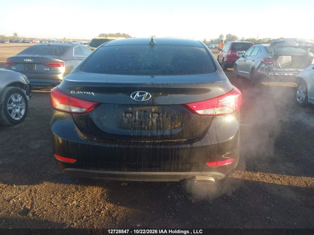 12728847 :رقم المزاد ، KMHDH4AHXGU554554 vin ، 2016 Hyundai Elantra Limited مزاد بيع