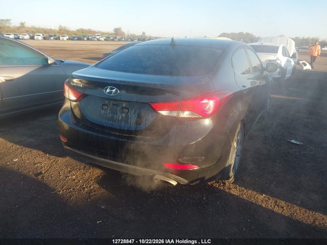 12728847 :رقم المزاد ، KMHDH4AHXGU554554 vin ، 2016 Hyundai Elantra Limited مزاد بيع