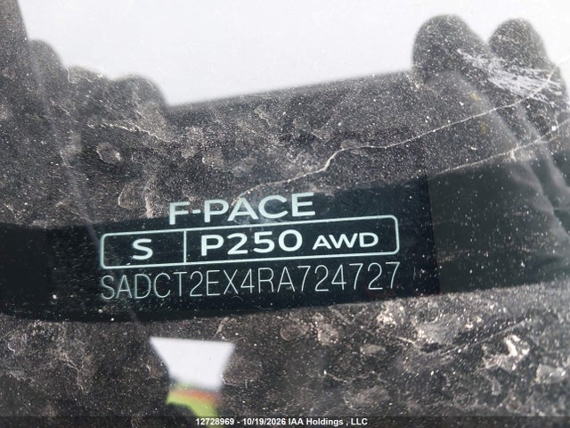 Jaguar F-pace P250 R-dynamic S 2024 SADCT2EX4RA724727 Image 19