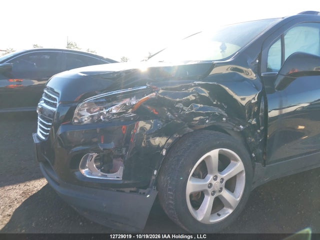 Продажа на аукционе авто 2016 Chevrolet Trax Ltz, vin: 3GNCJMSB3GL217191, номер лота: 12729019