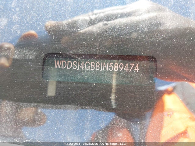 WDDSJ4GB8JN589474 Mercedes-Benz CLA 250 4MATIC
