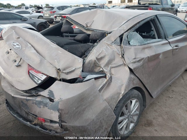 Продажа на аукционе авто 2015 Hyundai Elantra Sport Appearance, vin: KMHDH4AE3FU455076, номер лота: 12706874