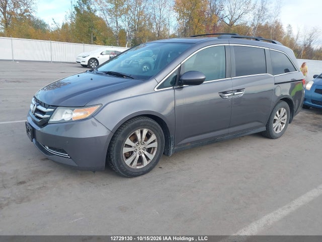 2016 Honda Odyssey Ex-l მანქანა იყიდება აუქციონზე, vin: 5FNRL5H67GB506179, აუქციონის ნომერი: 12729130