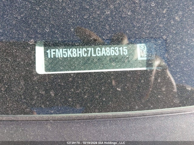 Ford Explorer Platinum 2020 1FM5K8HC7LGA86315 Image 17